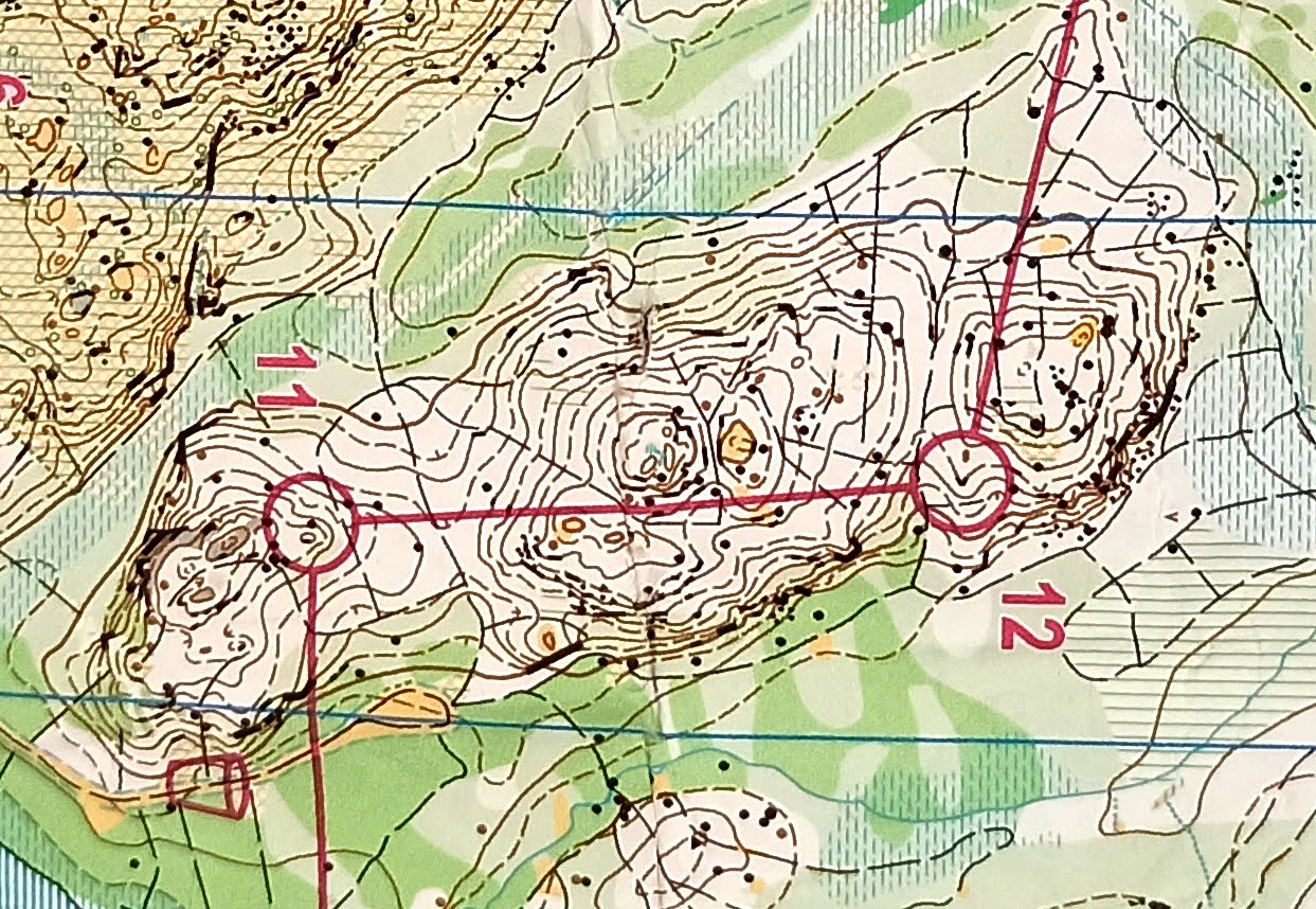 Перегон с 11 на 12 пункт